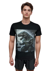 MUSCLE DINO GRAPHIC TEE UNISEX